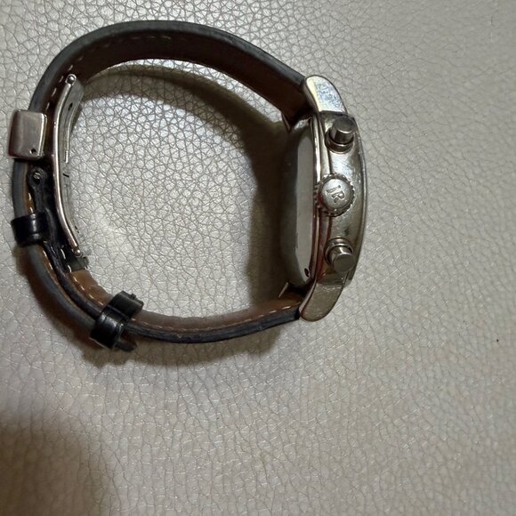 Jean Richard TV screen Chronograph Automatic Watch Purple Color 25mm Swiss Made - Picture 7 of 12